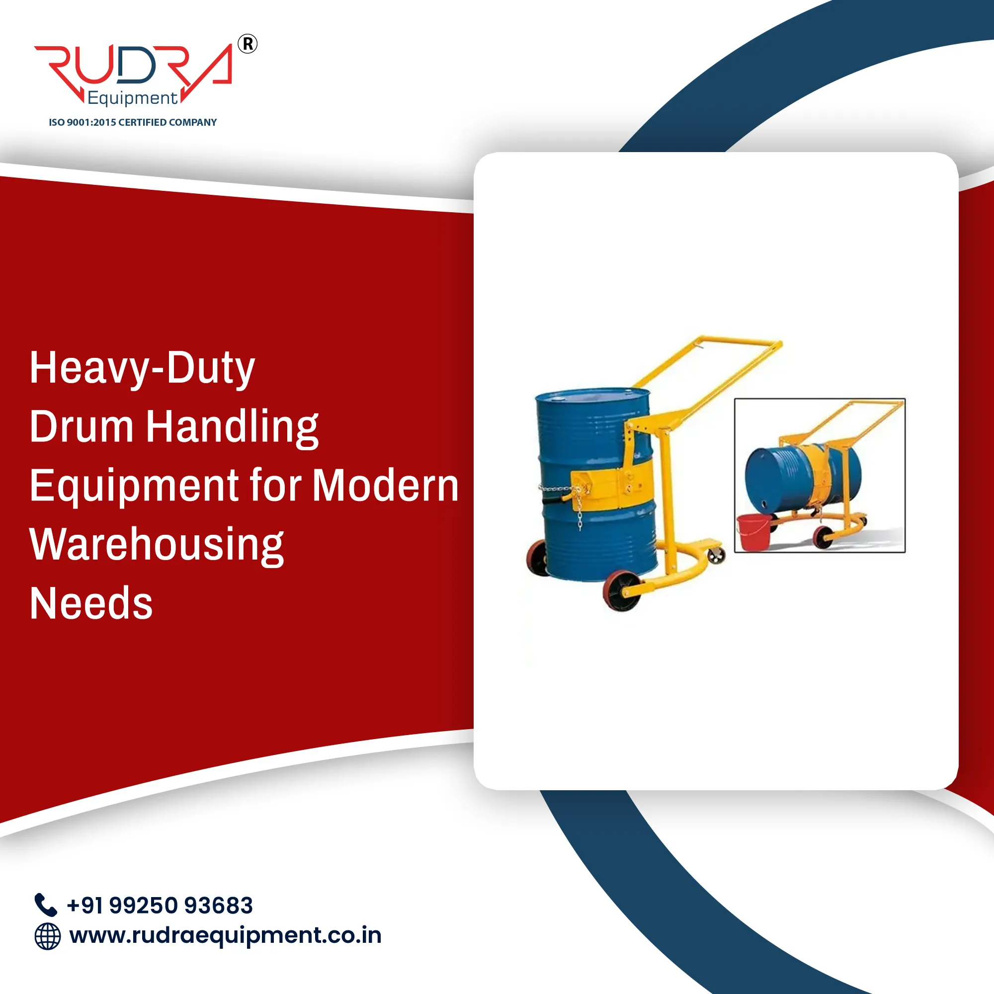 Heavy-Duty Drum Handling Equipment for Modern Warehousing Needs