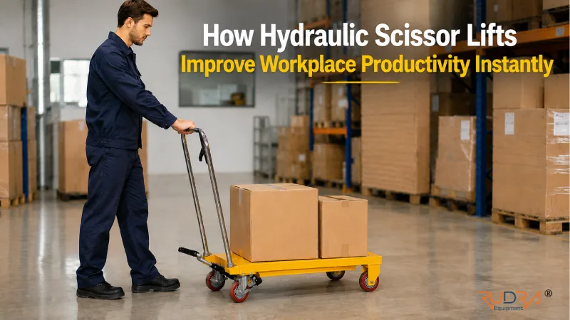 How Hydraulic Scissor Lifts Improve Workplace Productivity Instantly