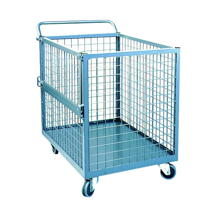 Cage Trolley — Platform Truck manufactured by Rudra Equipment, Ahmedabad