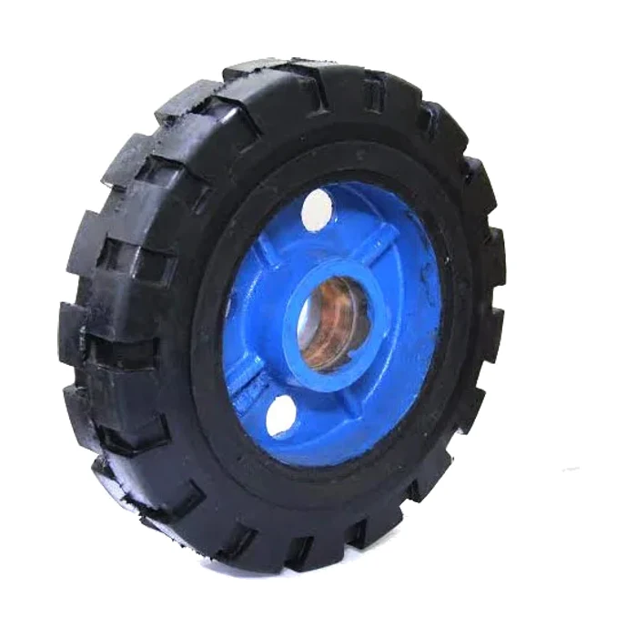 Ci Rubber Model Wheel — Wheel manufactured by Rudra Equipment, Ahmedabad