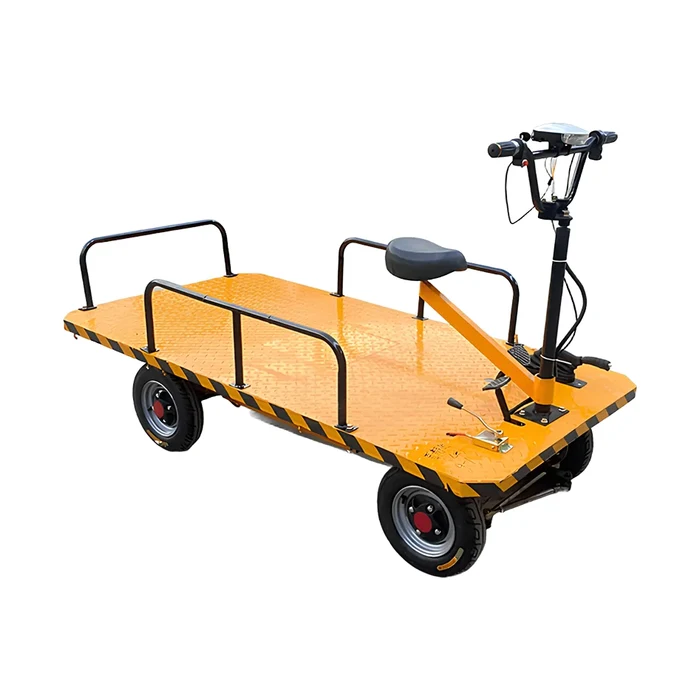 Electric Platform Truck — Platform Truck manufactured by Rudra Equipment, Ahmedabad