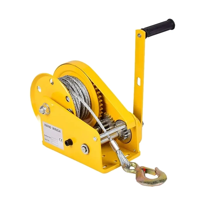Hand Winch — Lifting Equipment manufactured by Rudra Equipment, Ahmedabad