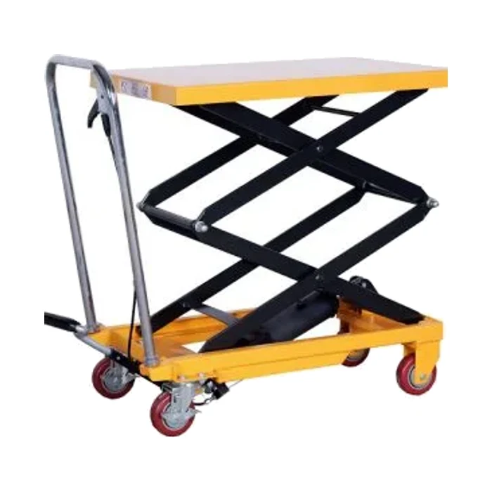 Hydraulic Scissor Lift — manufactured by Rudra Equipment, Ahmedabad