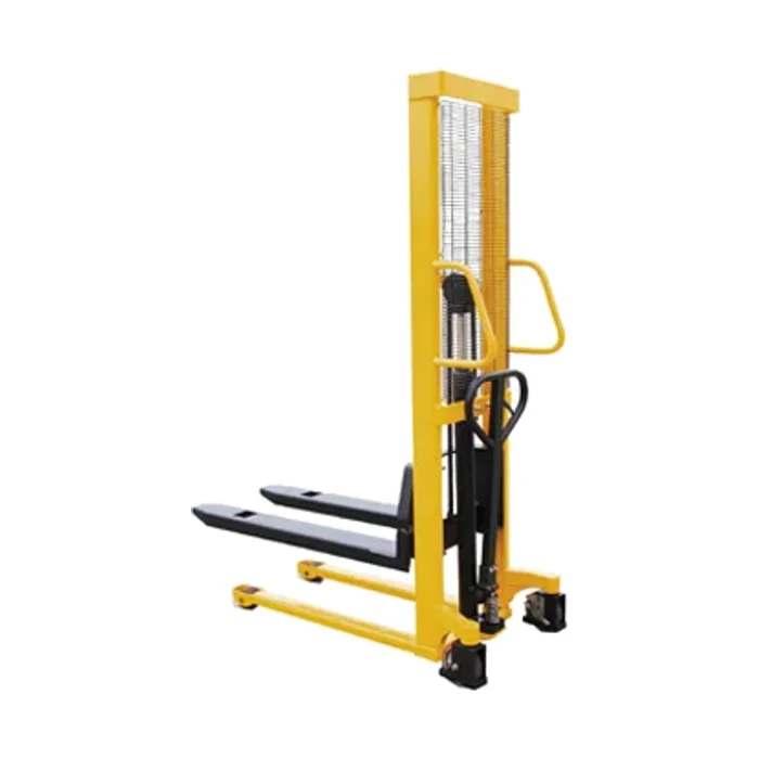 Hydraulic Stacker — manufactured by Rudra Equipment, Ahmedabad