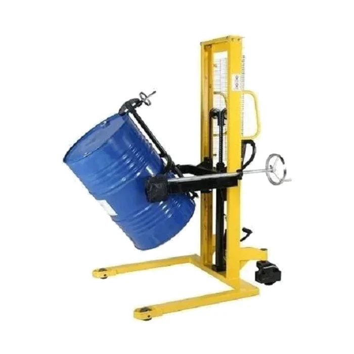 Manual Drum Lifter & Tilter — Drum Equipment manufactured by Rudra Equipment, Ahmedabad