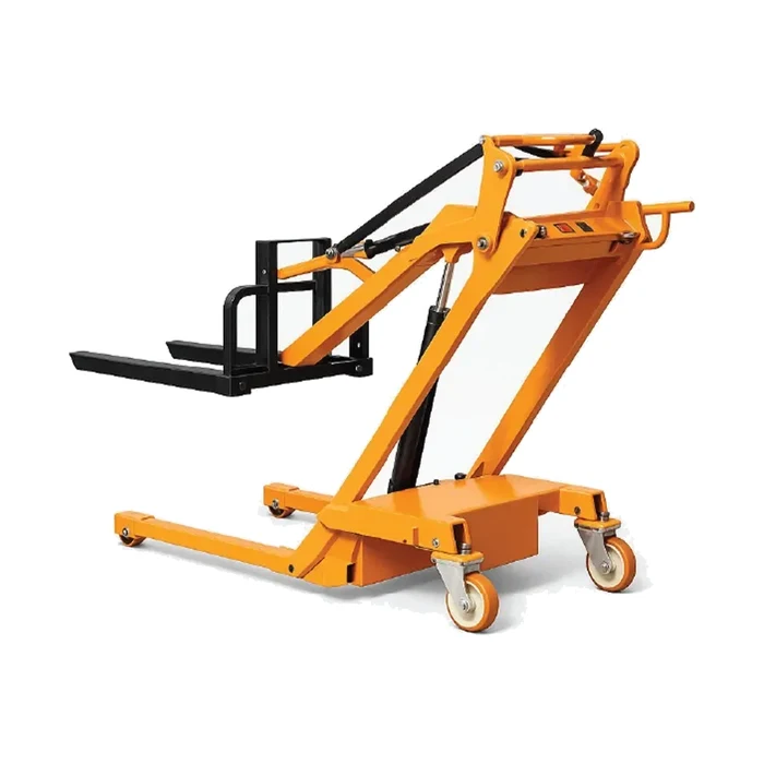 Mini Electric Stacker — Hydraulic Stacker manufactured by Rudra Equipment, Ahmedabad