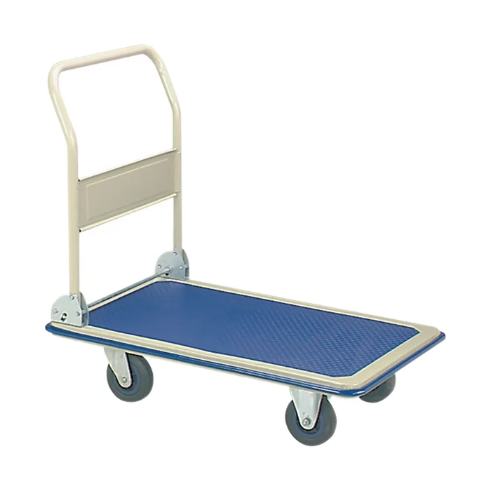 Platform Truck with Block Wheels — Platform Truck manufactured by Rudra Equipment, Ahmedabad