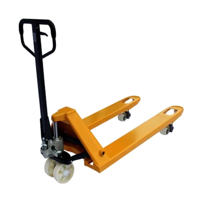 Hand Pallet Truck 1220 X 685 MM — pallet truck manufactured by Rudra Equipment, Ahmedabad