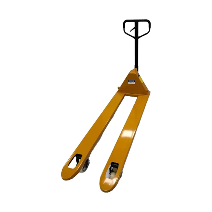 Hand Pallet Truck 2000 X 685 MM — pallet truck manufactured by Rudra Equipment, Ahmedabad