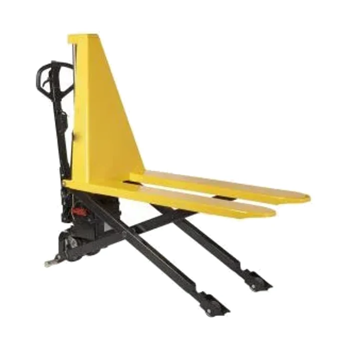 High Lift Pallet Truck — pallet truck manufactured by Rudra Equipment, Ahmedabad