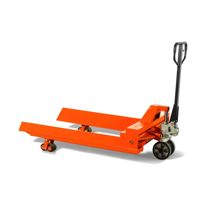 Reel Pallet Truck — pallet truck manufactured by Rudra Equipment, Ahmedabad